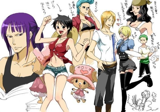 One Piece  - Gender Bend