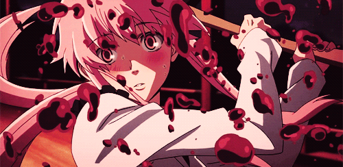 Gasai Yuno/ Mirai Nikki - 16 Kasım [Hatun zaten kıskançlığı ile ben akrep burcuyum diye bağırıyor :D ]