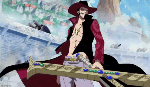 Dracule Mihawk (Taka no me)- One Piece