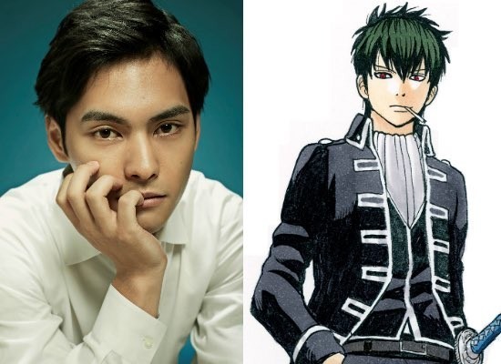 Yuuya Yagira, Toshiro Hijikata olarak; kızların hayran olduğu Shinsengumi üyesi