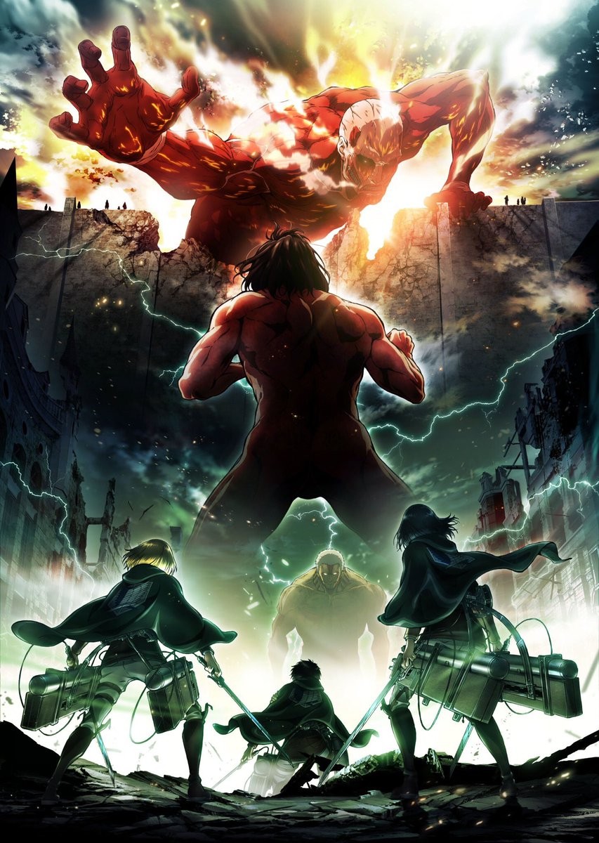 2. Shingeki no Kyojin (Attack on Titan)
