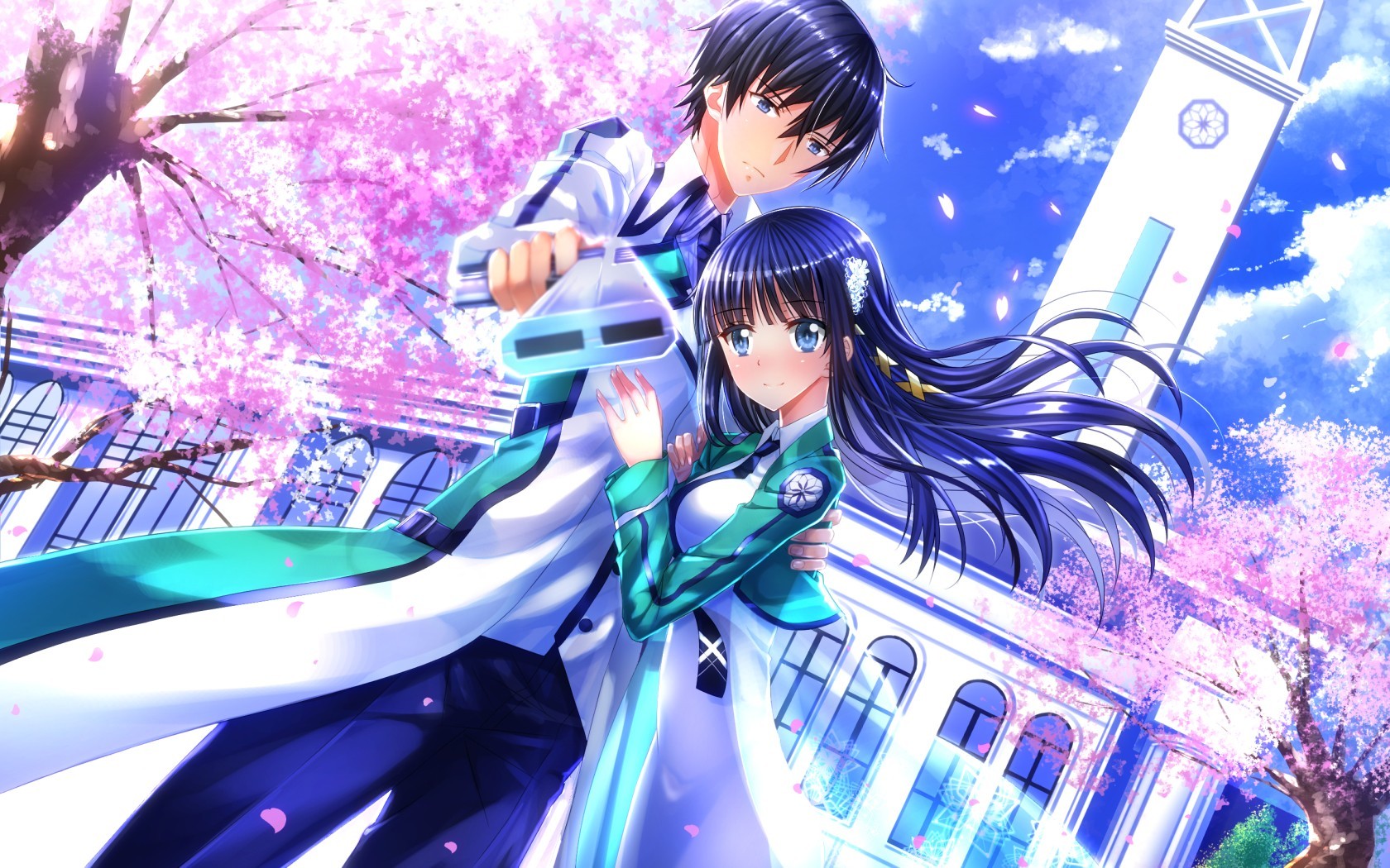 Tatsuya ve Miyuki (mahouka koukou no rettousei)