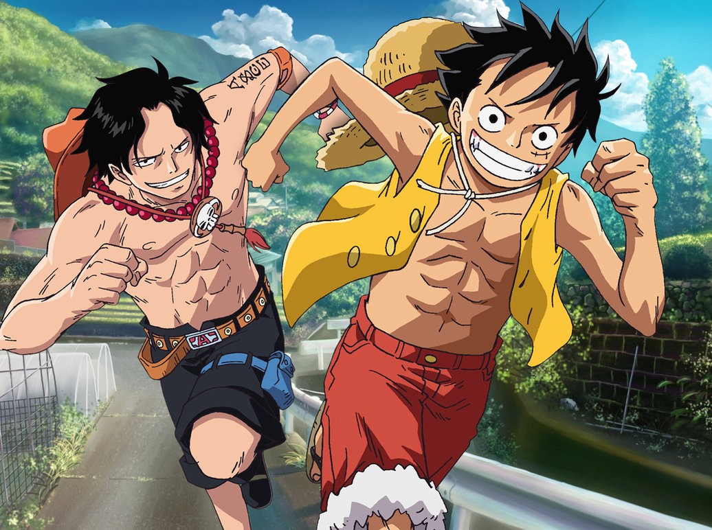 Luffy ve Ace (One Piece)