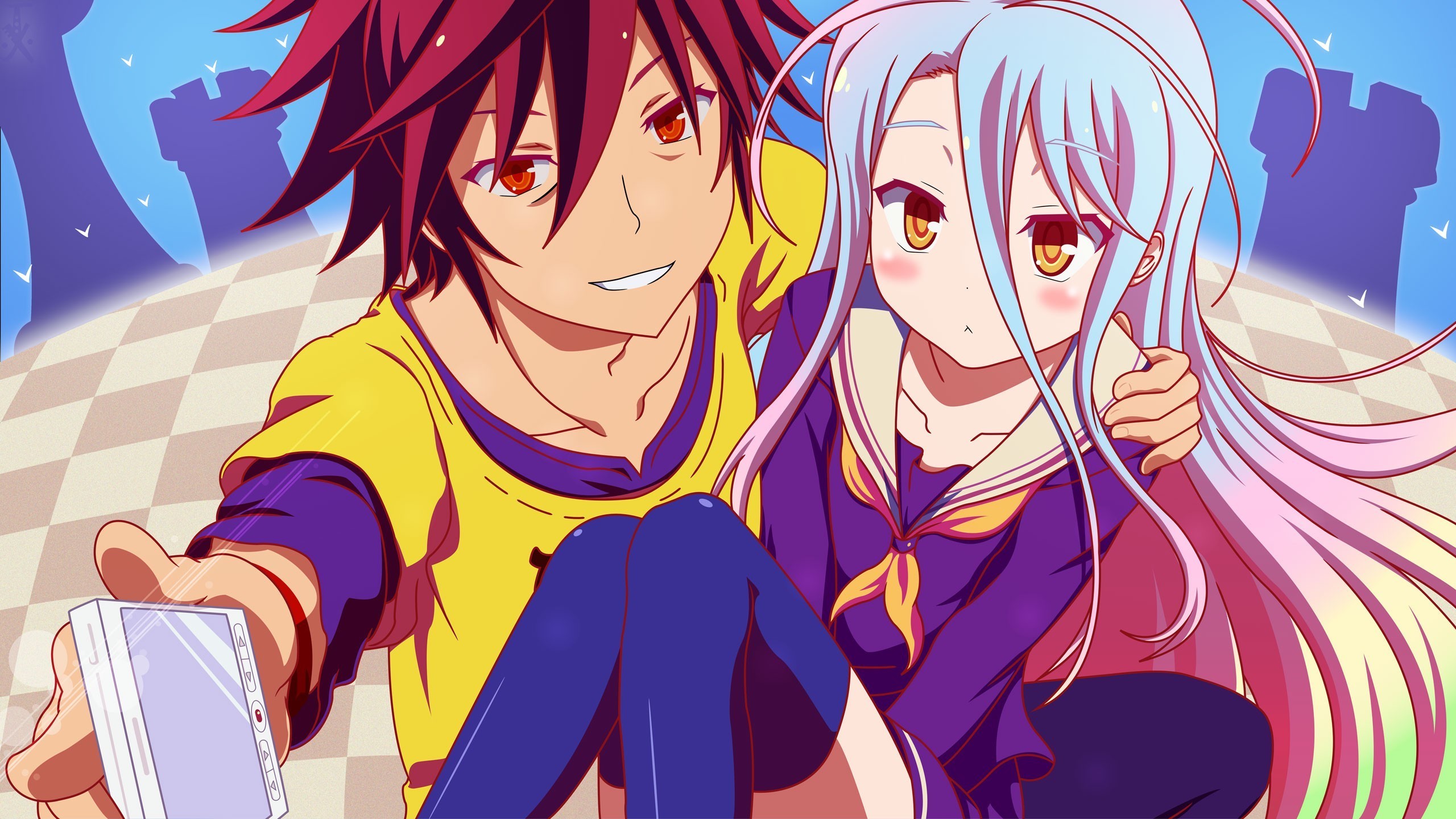 5. Shiro (No Game No Life) - wide 5