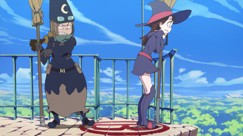 14) Little Witch Academia - MAL: 8.01 (2 Mart 2013) Macera, Komedi, Sihir, Fantastik, Okul