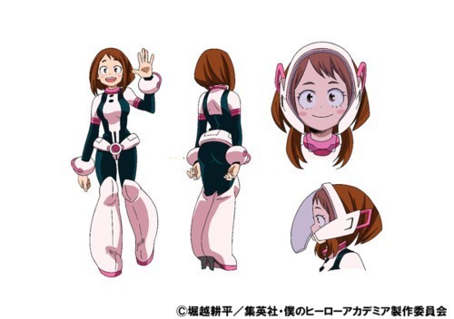Mt lady aslında Ochako olacaktı.