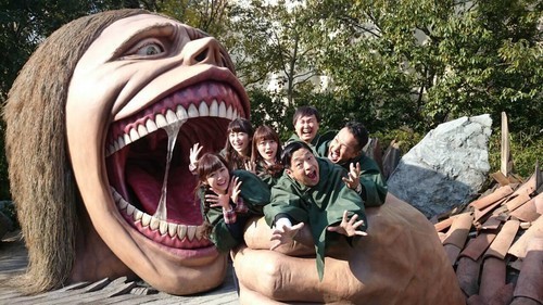 Japonya' da Attack On Titan temalı bir park bulunmaktadır.