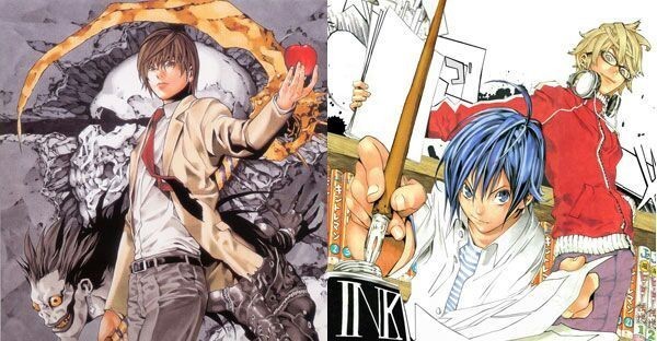 Death Note ve Bakuman'ın yaratıcısı aynı kişidir.