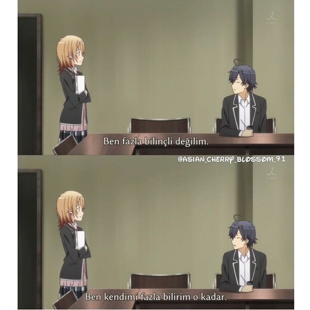 10. Yahari Ore no Seishun Love Comedy wa Machigatteiru - Hachiman Hikigaya