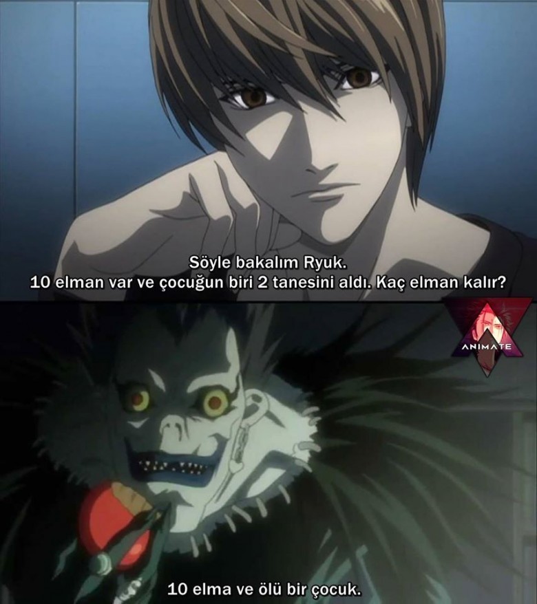 14. Death Note - Light vs. Ryuk