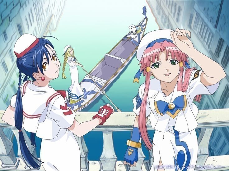 10- Aria The Origination: Sono Choppiri Himitsu no Basho ni... (MAL: 8.14 – Oylayan kişi sayısı: 5.963)