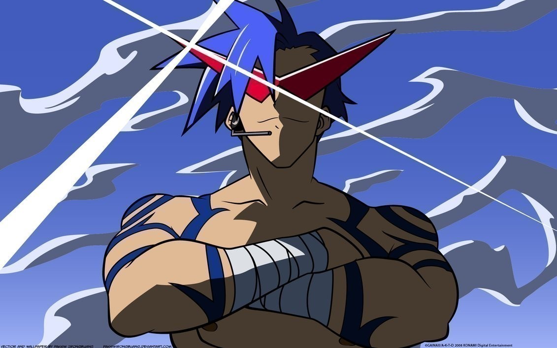 Kamina (カミナ) | Tengen Toppa Gurren Lagann Anime ve Manga Serileri - 22.371 Beğeni