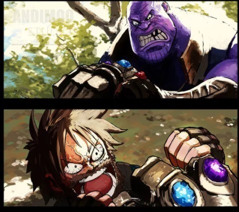 Bonus : Marshall D Thanos vs Kaptan Luffy