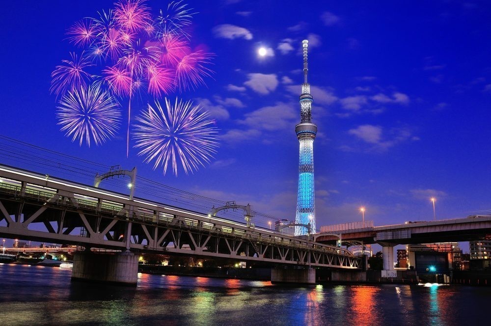1- Sumida River Havai Fişek Festivali