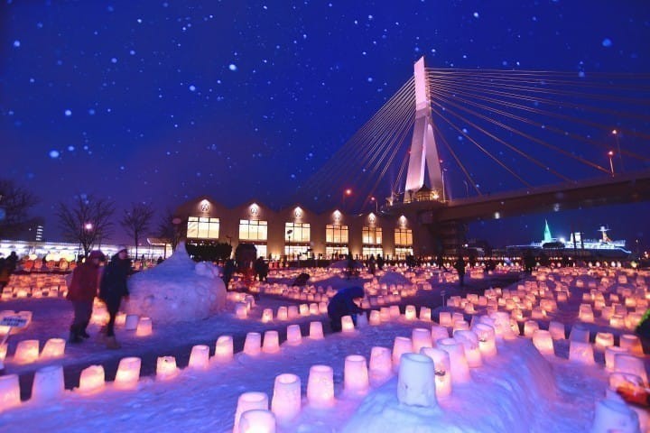 4. Aomori: Aomori Yukiakari Matsuri