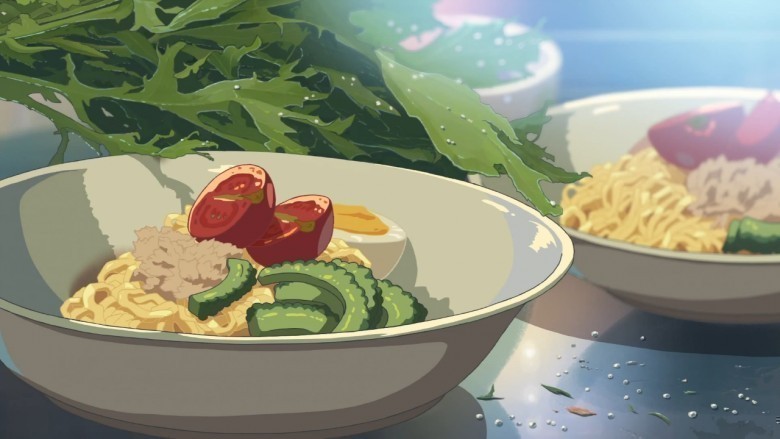 Hiyaşi Çuuka (Soğuk Ramen) - Kotonoha no Niwa