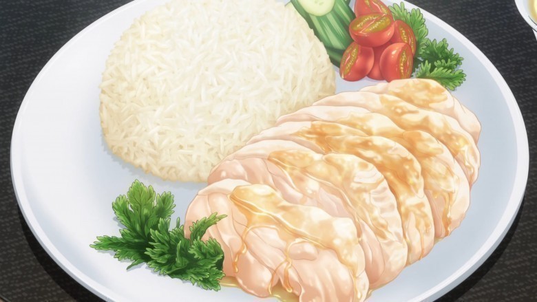 Hainan Ji Fan (Hayan Usulü Tavuklu Pilav)- Şokugeki no Soma