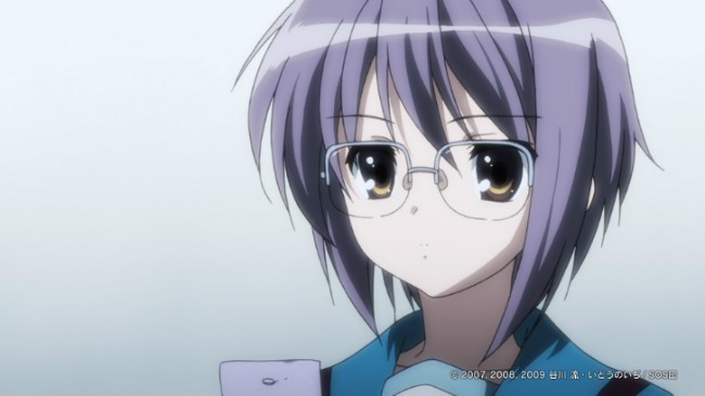 Yuki Nagato (The Melancholy of Haruhi Suzumiya) – 187 oy