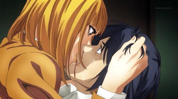 Kiyoshi'niin Yumruklarla Dolu Hana'dan Gelen Öpücüğü (Prison School)