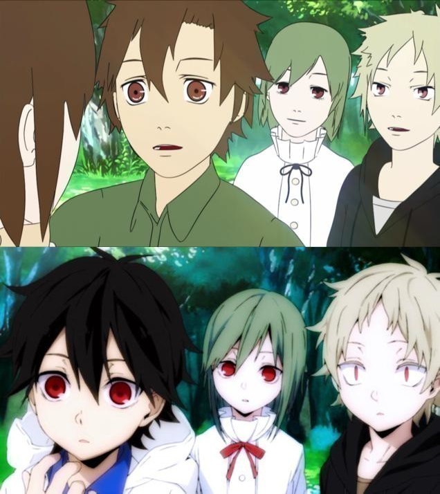 Mekakucity Actors (TV Yayını vs Blu-ray)