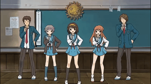 1.Suzumiya Haruhi no Yuuutsu Kapanış Dansı