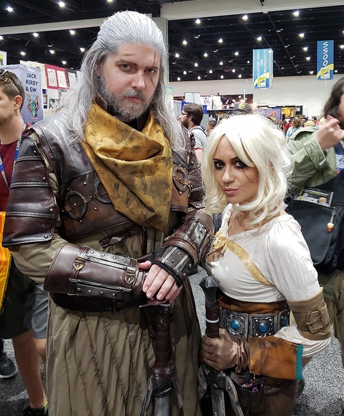 69)Geralt ve Ciri, The Witcher (Cadı):