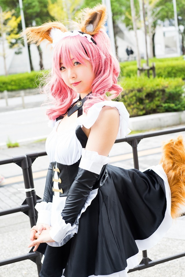 33)Fate/Extella Link’den Tamamo no Mae (cosplayer Yataro):