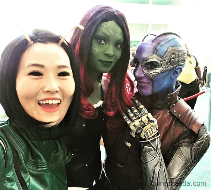 14)Mantis, Gamora ve Nebula, Marvel:
