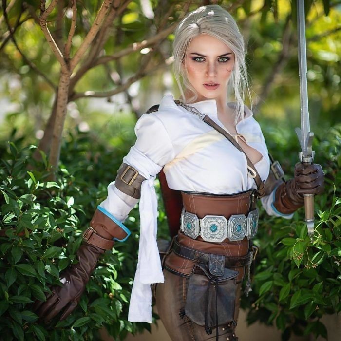 33)Ciri, The Witcher(cadı):