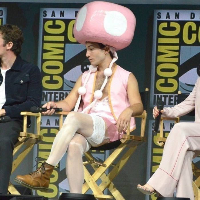 45)Toadette Olarak Ezra Miller: