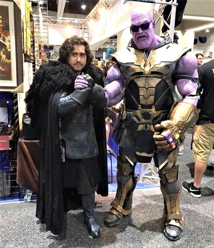 46)Jon Snow ve Thanos: