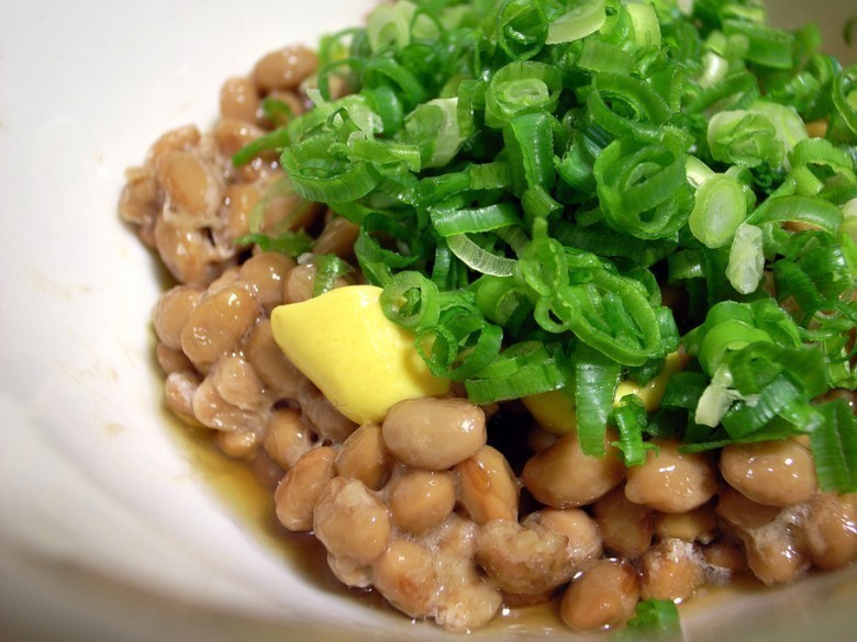 Fermente soya fasülyesi, Natto.