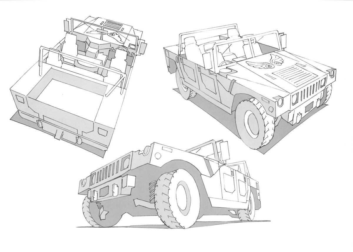 Panty & Stocking with Garterbelt | Hummer H1