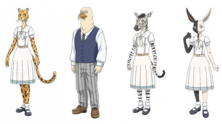 Shiira: Yuko Hara, Aoba: Ikuto Kanemasa, Ellen: Akane Ōchi, Mizuchi: Hibiku Yamamura (soldan sağa)