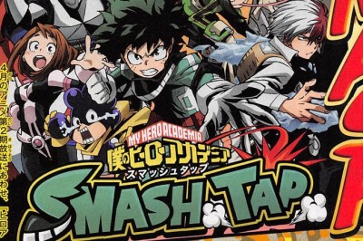  My Hero Academia, 'Smash Tap'  Telefon Oyunu Geliyor!