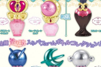 Bu Yeni Seri Sailor Moon Gashapon Parfümleri Çok Şirin