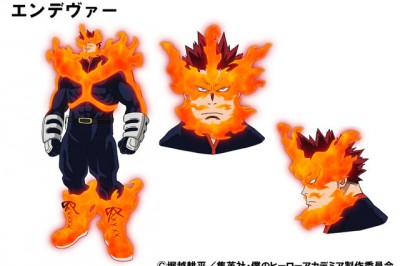 My Hero Academia Animesinin yeni karakteri Endeavor karşınızda.