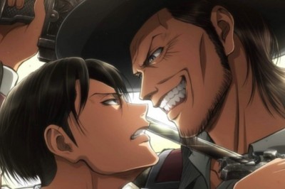 Levi ve Kenny, Attack on Titan'ın 3. Sezonunun Görselinde Boğaz Boğaza