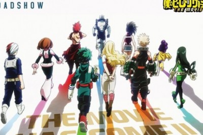 My Hero Academia'nın 3 Ağustos'ta Prömiyer Yapacak Anime Filminin Adı Belli Oldu