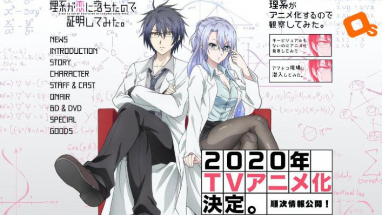 Rikei Ga Koi Ni Ochita No De Shōmei Shite Mita Rikei ga Koi ni Ochita no de Shōmei Shite Mita Televizyon Animesinin Tanıtım Videosu Ocak İlk